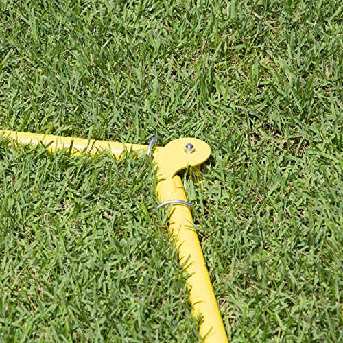 PodiuMax Solo Soccer Rebounder Net, Improve Your Ground Passing Skills