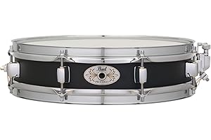 Pearl S1330B 13 x 3 Inches Black Steel Piccolo Snare Drum