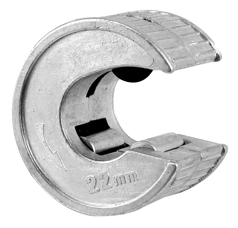 Dekton Pipe Slicer 22mm-Copper pipe cutter ideal for tight spaces| Easy and fast cutting| Durable hardened steel| For tight spaces and one handed operation| Ideal for making clean cuts in copper pipes