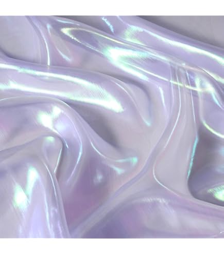 Amazon.com: Liquid Organza Satin Face Holographic Lightweight 60