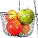 MALMO 3 Tier Wire Hanging Basket (black)
