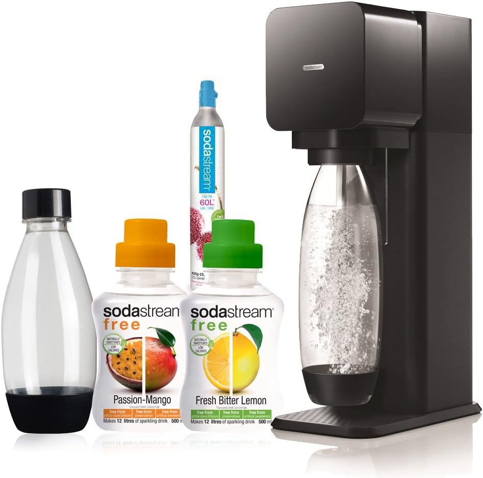 SodaStream Play Sparkling Water Maker MegaPack Black Amazon.co.uk