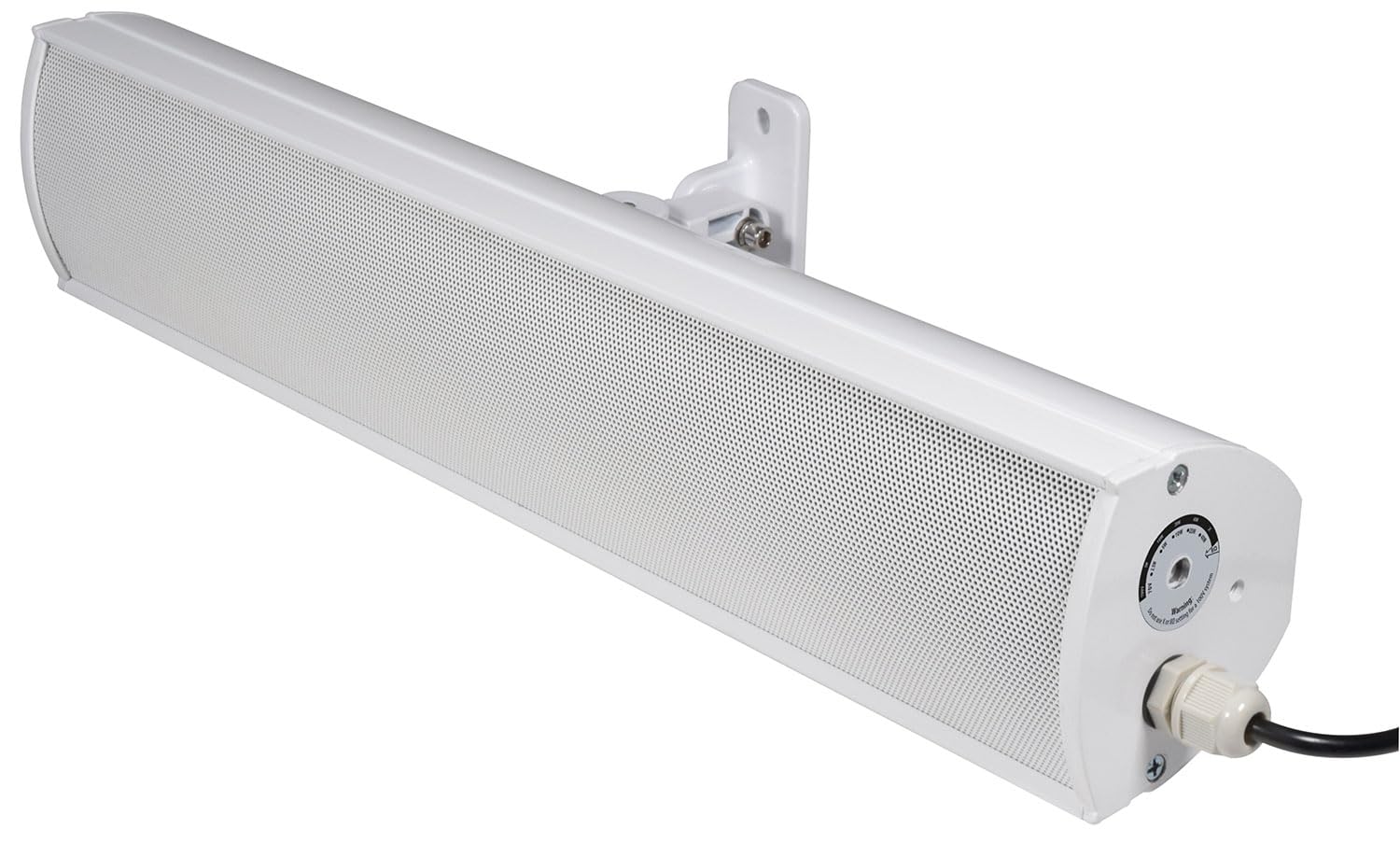 Adastra | Weather Proof & Fire Rated Column Speaker | White