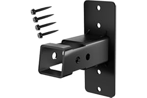 CROSSHIP 2" Hitch Wall Mount Bike and Cargo Rack Hanging Garage Wall Organizer, Trailer Hitch Receiver Storage, Easy to Load Secure & Sturdy, Heavy Duty Bicycle Hook Accessories, Max 200 LBS (2 Inch)