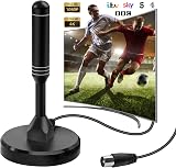 Chaowei 120 Miles Freeview Portable TV Aerial with Magnetic Base High Gain view 2