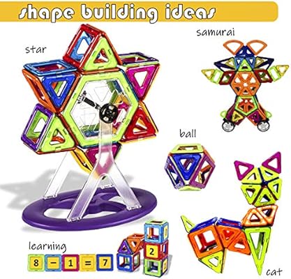 128 piece magnetic block set