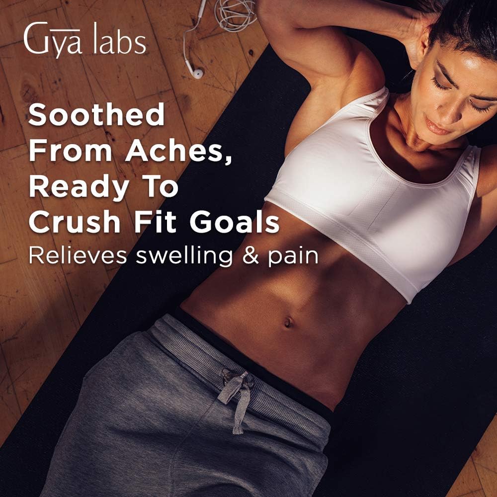 Gya Labs Energizing Massage Oil for Sore Muscles - Image 5