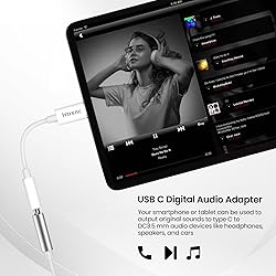 USB C to 3.5mm Headphone Jack Adapter for iPhone