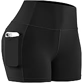 CADMUS High Waist Yoga Shorts for Women 3'' / 4'' / 6'' / 7'' / 8'' Naked Feeling Workout Running Biker Shorts