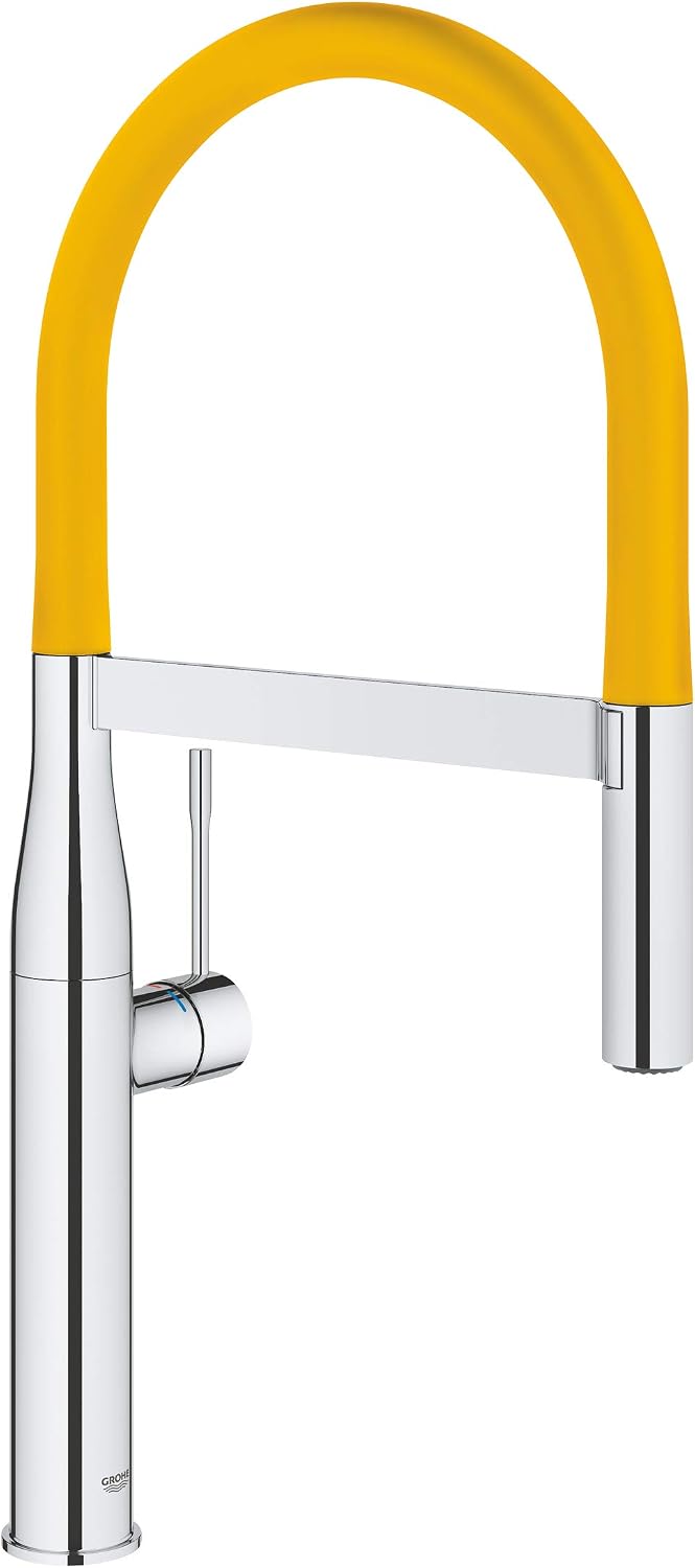 GROHE 30321YF0 Essence GrohFlexx Kitchen Hose - Yellow