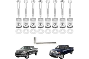 924-312 F150 Bed Bolts Truck Bed Mounting Bolt Nut Hardware Kit Hardware fit for 1997 1998 1999 2000 2001 2002 2003 2004 2005