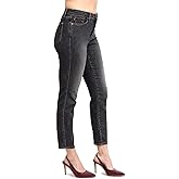 Judy Blue Women's Mid Rise Tummy Control Comfort Slim Fit Jeans