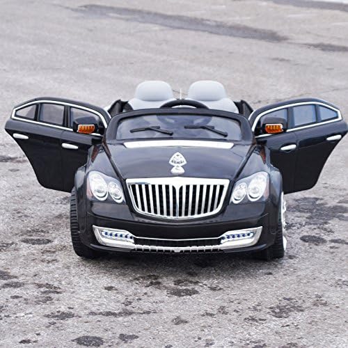 2015 Maybach Style 12v 2 Seat Mp3 Kids Ride on P/wheels Battery Toy Car-black
