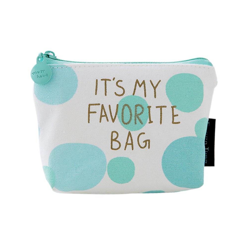 JUNGEN Moda Mujer Cartera Monedero Impresión linda del patrón Monedero Mini Billetera