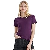 Merino Protect 100% Merino Wool T Shirts Women Crew Neck Tops Short Sleeve Odor Resistance Base Layer Travel Hiking Tee Shirt