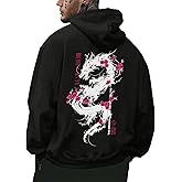 RoseSeek Men's Vintage Graphic Car Hoodies Long Sleeve Thermal Drawstring Hooded Sweatshirts Fall Pullovers