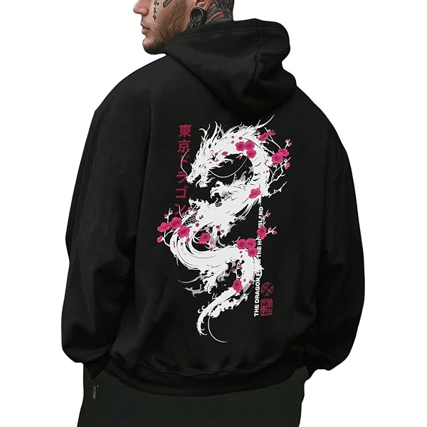 Amazon.com: SOLY HUX Men's Graphic Zip Up Hoodies Sweatshirt