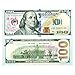 YooQn Play Money Prop Money Copy Money Double Sided Print 100 Dollar Bills Stack