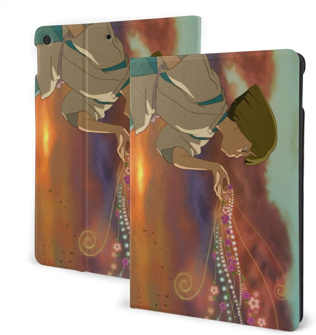 Spirited Away Case Fit IPad 7 Th 10.2 Inch Case with Ultra Slim Lightweight Stand Leather Case/Auto Wake Sleep