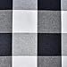 NATUS WEAVER Black & White 2 Side Buffalo Check Table Runner for Family Dinners or Gatherings, Indoor or Outdoor Parties, Everyday Use (12