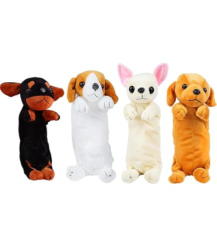 NICI Estuche Portalápices De Peluche Con Forma De Conejito – 12x12x25 Cm, Cremallera Trasera, Para Bolígrafos, Cosméticos O Como Bolsa De Mano
