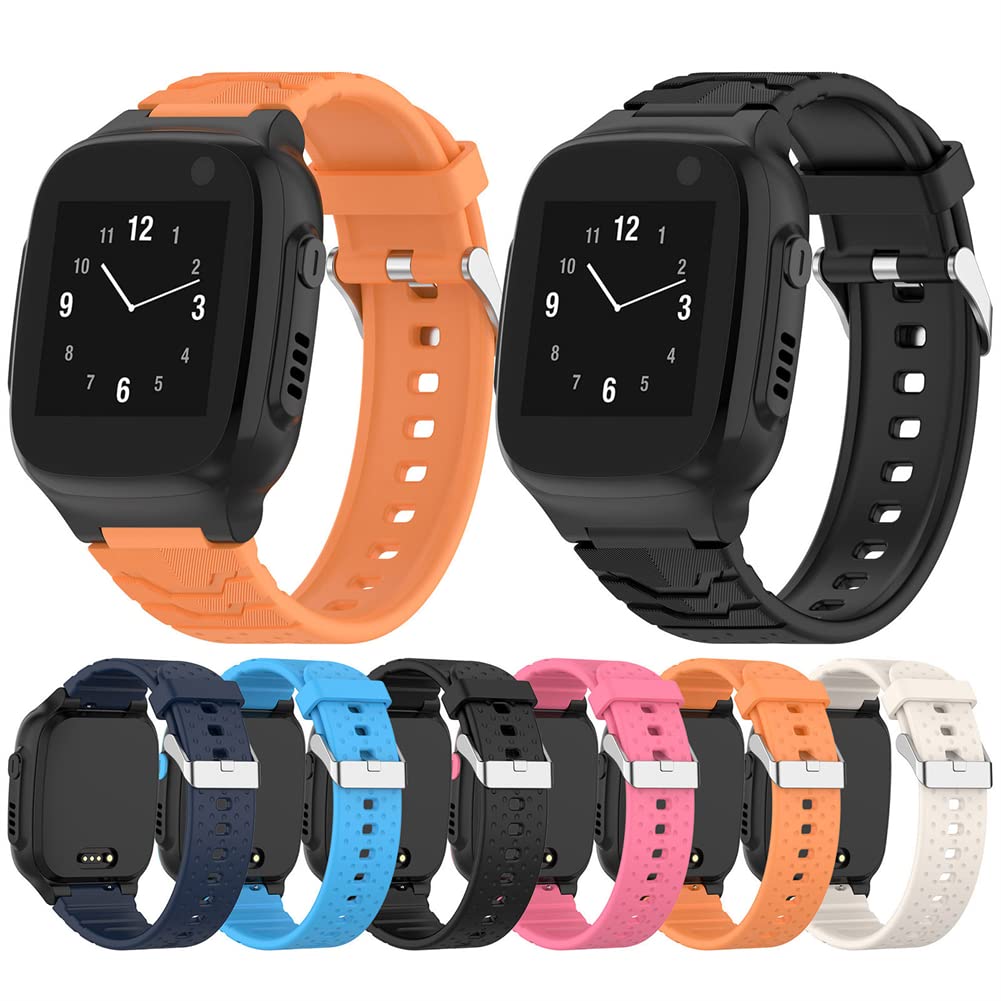 Tyogeephy Compatible with Xplora X5 play/X5 Strap, Silicone Watch Band Sport Strap for Xplora X5 play/X5