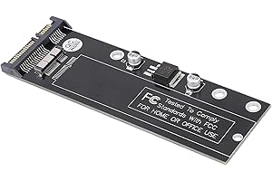 aqxreight 12+6pin to 22Pin Hard Disk Drive Converter Adapter Card for 2010 2011 SSD PCBA Compatible with STRI SSD Converter A