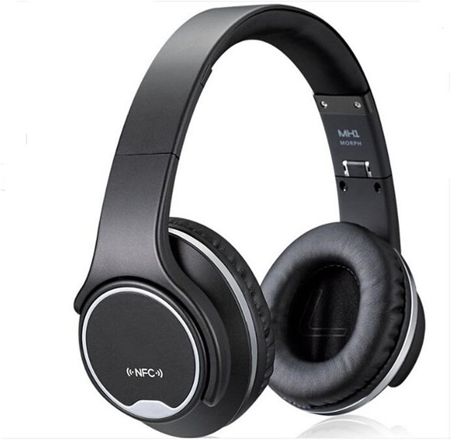 Bluetooth 4.2 Over-Ear Headphones，Foldable Over-Ear Stereo Headset Noise Cancelling,Wired and Wireless Modes Built in Mic with a 3.5mm Audio Cable for iPhone, Android Smartphones