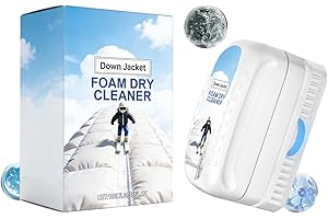 Down Jacket Detergent,Waterless Deep Cleaning Detachable Brush - Dry Cleaner Stain Remover Clothes - for Jacket Outerwear Clo