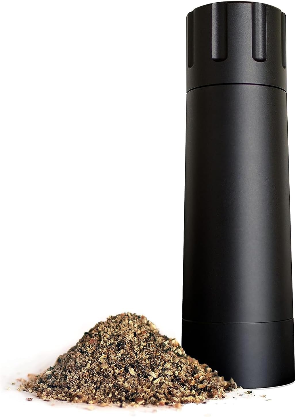 MANNKITCHEN Pepper Cannon Pepper Grinder - Professional Grade Heavy Duty, High Output Pepper Mill - Grind 10x Pepper for Steaks, BBQ & More