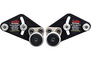 JessEm 04215 Clear-Cut Precision Stock Guides with Dual Roller Hold-Down System for Router Table Fences