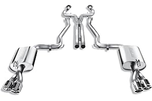 BORLA 140287 Cat-Back Performance Exhaust System for 2008-2009 Pontiac G8 GT 6.0L/ GXP 6.2L V8 Automatic/Manual Transmission Rear Wheel Drive 4 Door.