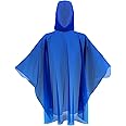 Hagon PRO Disposable Rain Ponchos for Adults (5 Pack)