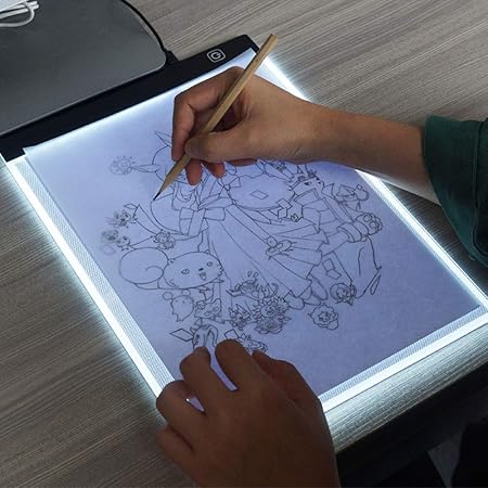Fighrh El Nuevo Clip + A4 Tablero de Dibujo Escritura LED Caja de luz de Pintura
