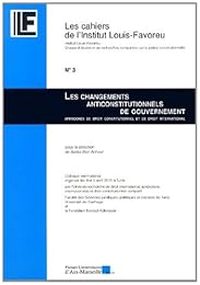 Les  changements anticonstitutionnels de gouvernement