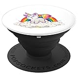 Funny Meowgical Caticorn Rainbow Cat Unicorn Gift