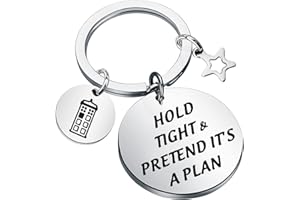 UJIMS Movies Inspired Keychain Movies Fans Gift Police Box Key Ring Merchandise Whovian Gift(TD Inspired Keychain)