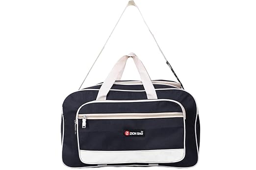 Zion Bag Black Fabric Unisex Waterproof Luggage Travel Duffle Bag