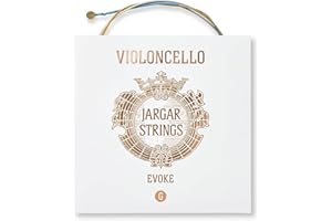 Jargar Evoke Cello G | Tungsten/Nickel on Steel Core Cello String for Professionals and Aspiring Cellists | Brilliant, Round,
