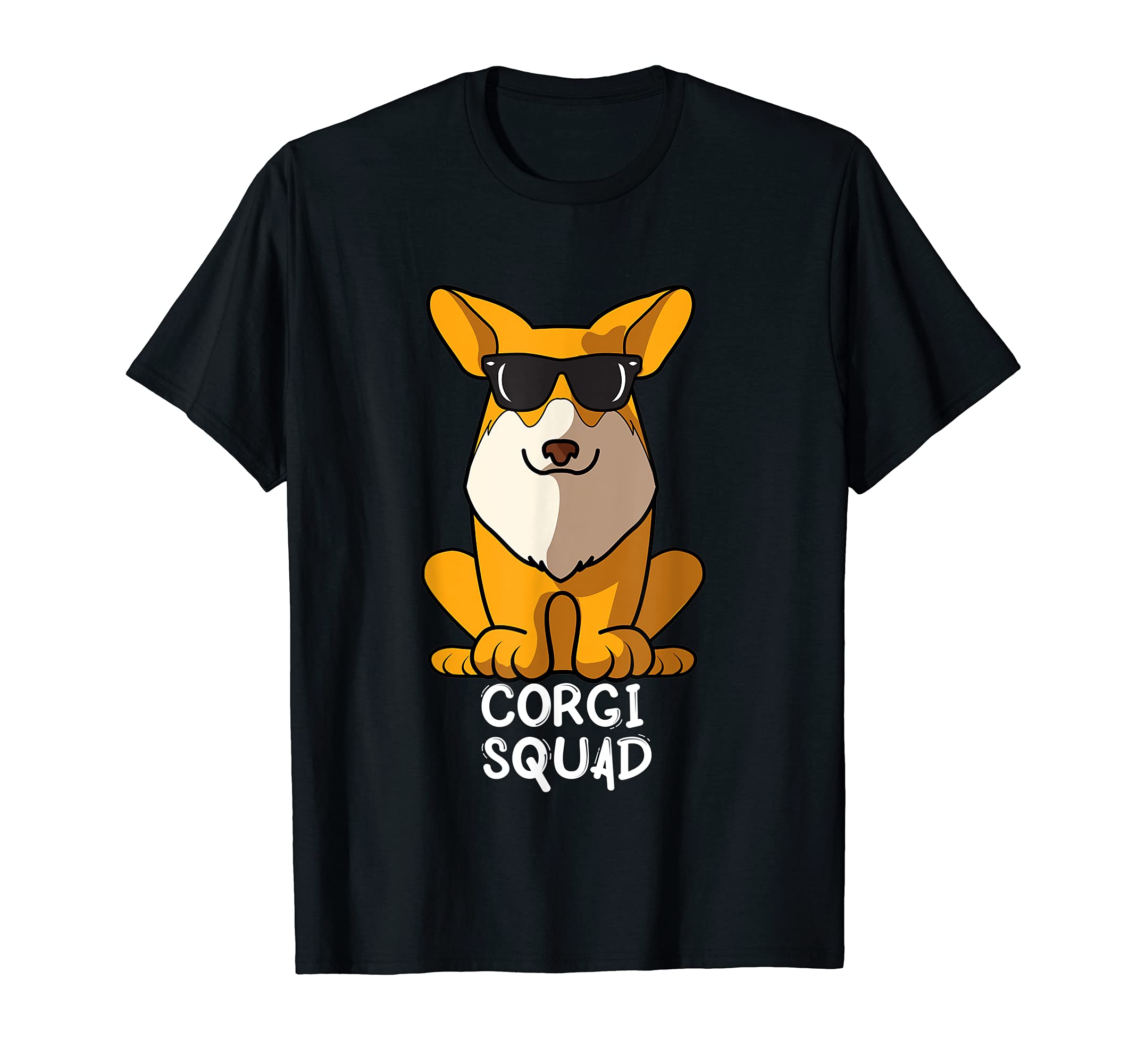 Cool Welsh Corgi Squad Dog Mom Dog Dad T-Shirt