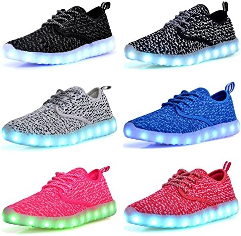 ToLFE Kids Led Light Up Shoes Flashing Sneakers for Boys Girls
