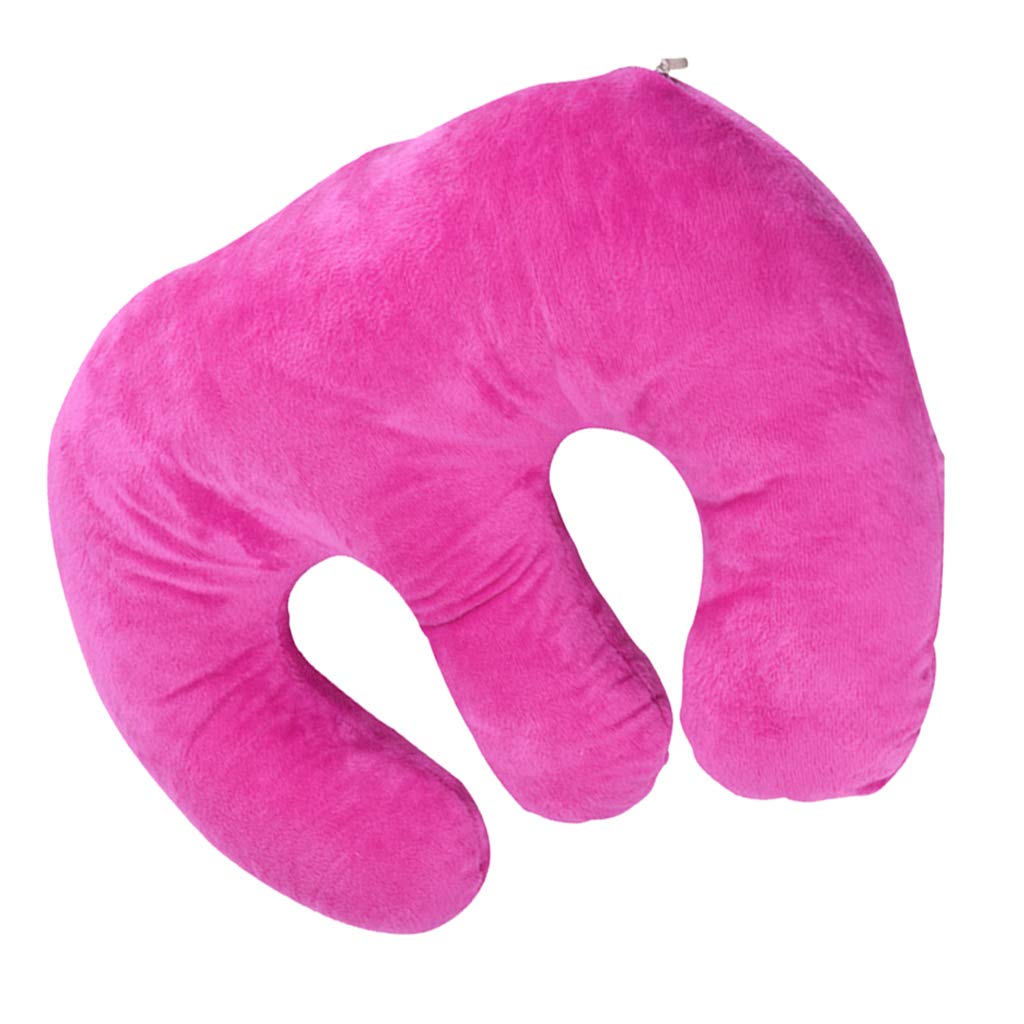 LoveinDIY Soft Massage Chest Pillow Pad, Face Cradle Cushion for Massage Tables and Chairs, 3 Colors to Choose - Red : Beauty