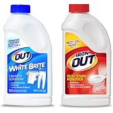 OUT White Brite Laundry Whitener and Multipurpose Rust Stain Remover Powder