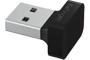 Octatco EzFinger2 [Black] – Fingerprint Security Key, FIDO2 Certified – Compatible with Windows Hello, Office 365, Azure and Many More Platforms – Fast and Secure Authentication