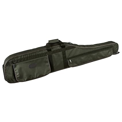 XL Langwaffen-Futteral Gewehrtasche Premium 135 x 32 cm in grün passend für Gewehre, Büchsen und Flinten inklusive Zielfernro