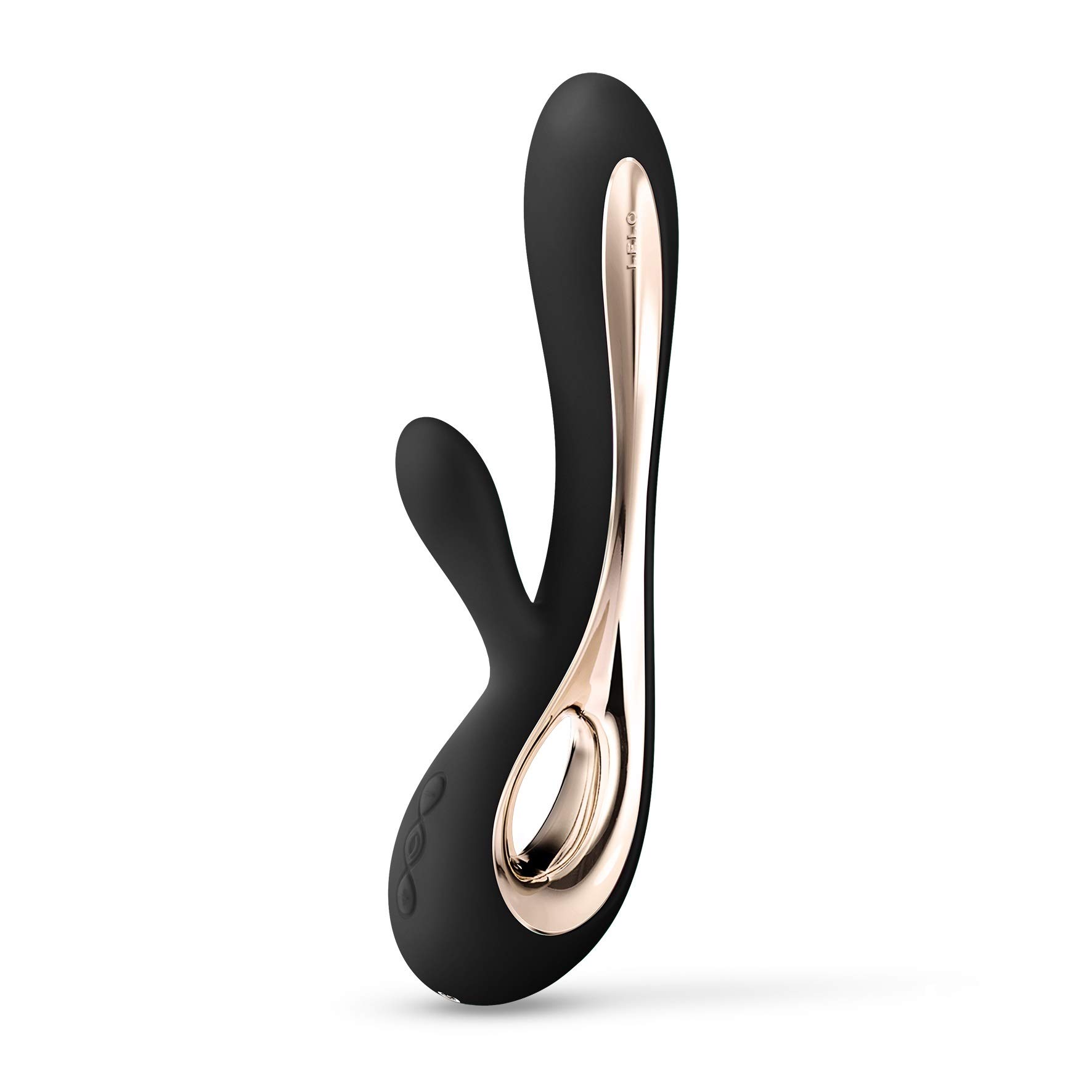 LELO Soraya 2 Rabbit Vibrator for Women Rabbit Sex Toy, Vibe for Clitoral and G Spot Pleasure, Waterproof Rabbit Sex Toys for Her Adult Pleasure (Black)