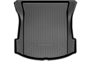 Mixsuper Custom Fit Cargo Liner for 2017-2023 Tesla Model 3, All Weather Trunk Mat Durable 3D Upgrade Anti-Slip Rear Trunk Liner Cargo Mat Black