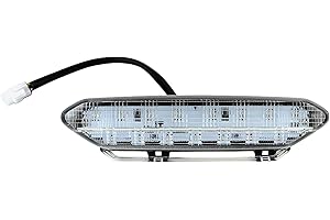 Akmties LED Tail Light Brake Rear Light for ATV 2006-2009 Yamaha YFZ450 (Clear)