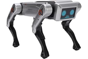 Vikye Smart Robot Dog, Programmable RC Pet with Voice Control and Remote, Interactive Educational Toys with Multiple Actions,