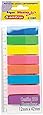 Marcador de Pagina Adesivo MemoNote, Adelbras, 8 Cores Neon, Pacote de 200